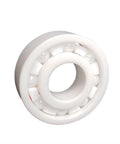 Slick And Hassle Free 1 Piece 6808CE Full Ceramic ZrO2 Zirconia Ball Bearing 40X52X7mm showing smooth ball arrangement.