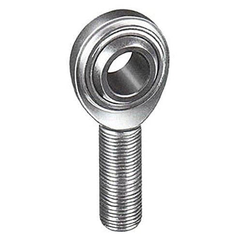 VCAM Economy Series Rod End Spherical Bearing 3/4 In Bore With 3/4-16 Right Hand Male Thread PTFE Lined Steel Zinc Oxide