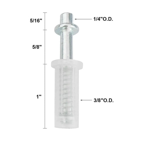 Heavy Duty Bifold Door Top Pivot Hardware Kit For Smooth Closet And Barn Door Upgrades Quick Swap Replacement Pieces close-up of pivot hinge pin dimensions