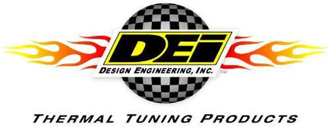 Design Engineering Inc. logo with flames, features thermal tuning products text