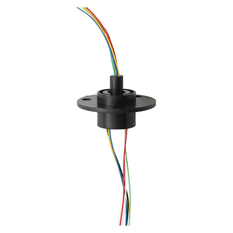 One Piece 22mm Capsule Conductive Slip Ring With 6 Channel 2A Rotary Joint For High Speed Dome And Stage Light Applications, Top Notch