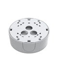Conduit Back Box White Plastic Two Gang Electrical Box For Surface Or Flush Mounting, Durable Construction, Easy Wire Management