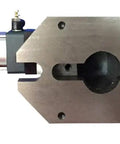 Heavy Duty Pneumatic Tip Tailstock For Cnc Fourth Axis Lathe And Dividing Heads With Hardcore Precision Milling And Drilling Support 210Mm Center Height Rig with a polished metal finish and pneumatic cylinder.