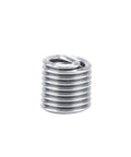 Top Notch 100 Pcs M4 Helical Wire Thread Inserts For Replying Stripped Threads in Aluminum and Soft Metals With Durable Stainless Steel Construction That Lasts A Lifetime, individual stainless steel wire insert.
