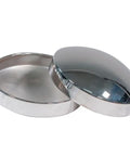 Steel Chrome Axle Wheel Cover Set For Semi Trucks With Front And Rear Hub Caps And Lug Nut Covers Kit Features Hub Caps