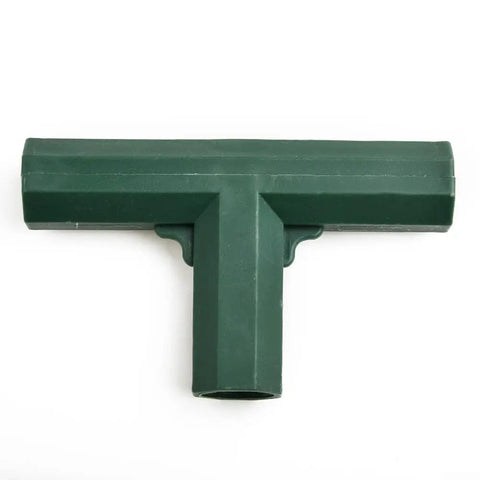 Built Tough Heavy Duty 4 Pack Plastic Greenhouse Frame Connectors For 16mm Tubes DIY Plant Support Bracket Kit For Garden Trellis Climbing Vines And Outdoor Awnings Easy Quick Connect Fittings For Strong Flexible Frames