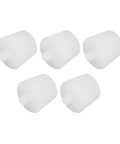Top Notch 20-Piece High Heat Silicone Tapered Plugs Sealing Kit For Powder Coating And Painting Jobs Withstands 250C Temperatures Like A Boss, 5 white silicone plugs