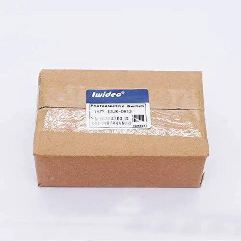 Box packaging of 0-80 Cm Cable Induction Diffuse Reflection Infrared Photoelectric Sensor 24-240V AC DC 5-Wire IP65 Proximity Switch E3JK-DR12-Z