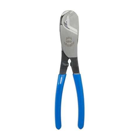 One-Hand Coaxial Cable Cutter For 1 Inch Aluminum And Copper Made In USA Beefy Heavy Duty Tool With Heat Treated Steel Blades