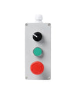 DIY Metal Push Button Control Box Explosion Proof Junction Waterproof Enclosed Electric Start Reset 3 Pole Emergency Reset Button Switch