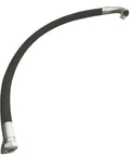 Heavy Duty Replacement Air Hose Compatible With Atlas Copco Air Compressors, flexible design, durable black rubber, suitable for workshops.