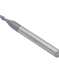 Five Pack Solid Carbide Ball Nose End Mills With AlTiN Coating, 2 Flute, 30 Degree Helix, 1/16 Inch Cutting Diameter, 1/8 Inch Shank