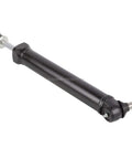 Beefed Up Power Steering Ram Assist Cylinder For Chevy II Nova Impala Bel Air Biscayne And GMC Pickup With Two Hose Connections New Premium OEM Style Replacement Durable And Easy Fit, shown on white background.