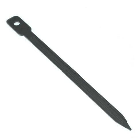 Hella Durable Pin Nailer Replacement Driver Piston Assembly 345702-4, black metal single pin with a pointed tip for precise installation.
