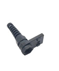 Rugged Aluminum Rear Umbilical PG7 Adapter Mount For Voron Two Point Four 2020 Trident Legacy 3D Printer, black cable gland mount