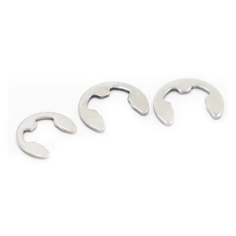 Real Deal 304 Stainless Steel E Type Snap Ring Bearing Retaining Washer Built Tough For Shafts And Bolts Zero Sweat Assembly Rock Solid Rust Resistant Hold For Builders Sizes M1.2 To M15