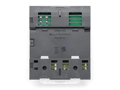 Back view of Opta Lite Industrial IoT Controller Workhorse For Tight Spaces with digital I/O and Modbus support for real-time automation.