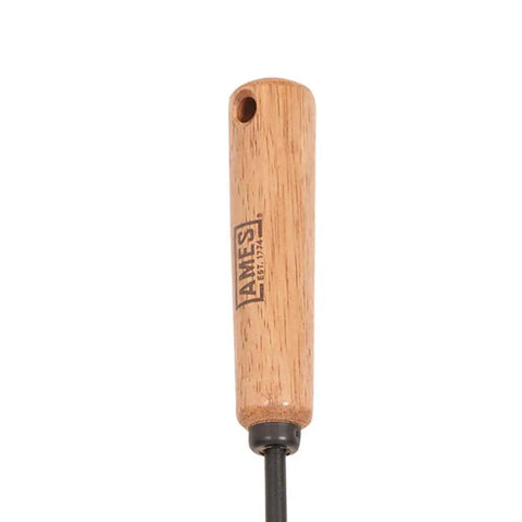 Wood handle of Tempered Steel Hand Weeder Pro Grade With Wood Handle 12 Inch Garden Tool For Weeding