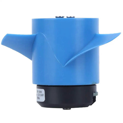 5000KV RC Underwater Thruster With 60mm Propeller For Submarines And RC Boats, side view, blue casing, black base