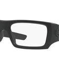 Industrial Det Cord Glasses Set With Matte Black Frame And Clear Lenses Plus USA Flag Lens Cleaning Kit For Everyday Wear And Quick Cleaning On The Go Durable Daily Use For Outdoor Fun And Easy Clean Anywhere. Matte black frame, clear lenses