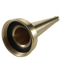 Top Tier Heavy Duty Brass Fire Nozzle 1.5 Inch Nst Fitting, showing adjustable tip for industrial sprinkler heads.