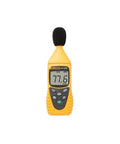 Pro Grade Sound Level Meter With Auto Range A And C Weighting Backlit Display 1 AA Included Portable Decibel Meter For Noise Measurement Easy Readout Ideal For Field Technicians And Calibration, yellow handheld