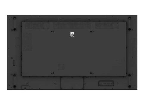 Next Level 55 Inch Outdoor LCD Display Cranked Out With Full HD Vibes, back view showcasing IP56 armor and IK10 build.