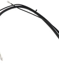 Mopar battery negative cable, black heavy-gauge wire with ring terminal on one end and clamp on the other