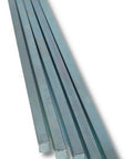 Beefy 1/4 Inch Square Steel Bar Stock Pack of 5 Zinc Coated Cold Drawn 1/4 x 1/4 x 12 Inch Bars for Precision Key Stock