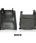 Back view of G-PLUS steering column cover set, gray, upper and lower shells for Toyota 4Runner 1990–1995 (2 pieces)