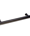 24 Inch Matte Black Stainless Steel One Sided Door Pull Handle For Wood Glass Metal Doors And Sliding Glass Shower Doors Modern Contemporary Push Pull Bar For Home Office And Commercial Use Must Have.