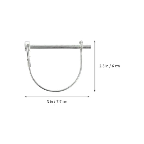 Heavy Duty D Shaped Shaft Locking Pins For Trailers Trucks And Wagons Built Tough To Secure Your Rig Instantly Without Sweat Just Slam Them Home And Cruise Smooth On Every Haul And Job Site Around