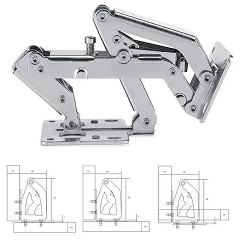 170 Degree Hydraulic Cabinet Door Hinge With Screws For No Slam Soft Close And Slow Close Durable Door Hardware