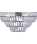 Clear Flush Mount Smoke Detector Damage Stopper With Rock Hard Impact Shield, transparent ceiling guard for smoke alarms.