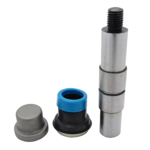 Front Brake Caliper Guide Bolt Slider Pin Kit For Ford Transit MK4 MK5 1991-2000 Replaces 6197749 and 92VB2L526AA Smoothing Out Brakes Like A Boss. chrome brake caliper guide bolt kit with blue rubber boot and cap