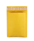 4x6 Kraft Bubble Mailers 0000 Size Self Sealing Padded Envelopes 10 Pack Air Cushioned Shipping Bags With Tear Strips For Small Packages