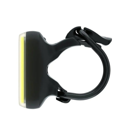 Blinder Front Bike Light With 200 Lumen Rechargeable LED Headlight, Integrated USB Charging, 8 Light Modes, IP67 Waterproof, Grid Design, Fits 22 To 32 Mm Handlebars, Lit For Night Rides And Daily Commutes