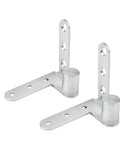 Heavy Duty 270 Degree Stainless Steel Invisible Door Hinge Set For Doors And Cabinets, durable, 3mm thick, hidden pivot, 1 pair