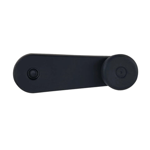 Black Window Crank Handle 775-5201 Replacement For Freightliner Trucks 1991-2009, durable construction, front view