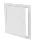 Top Shelf 16 Gauge Galvanized Steel Drywall Access Door 14 By 20 Inch shown with smooth edges and piano hinges for convenient access.