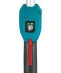 Close-up of the handle and controls on the 13-Inch Cordless String Trimmer With Brushless Motor, 18V LXT, Tool Only