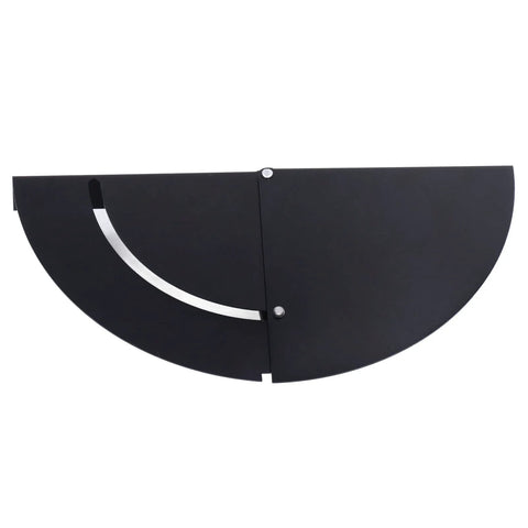 Protractor 180 Degrees Variable Angle Clamp For Woodworking Adjustable Corner Fixture With Black Finish
