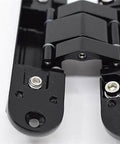 Premium Zinc Alloy Hidden Three Dimensional Adjustable Door Hinge For Cabinets And Closets ultra durable close-up