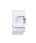 Smart Home Energy Monitor With Real Time Circuit Tracking For Heavy Loads And Ev Chargers side view of white sensor for electrical panel use