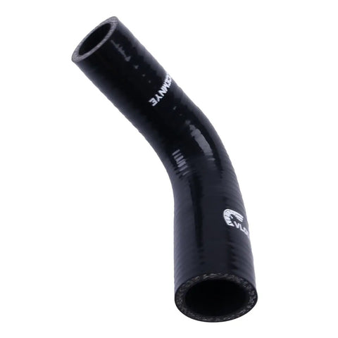 4-Ply 90 Degree High-Performance Silicone Hose Coupler For Easy Elbows, Fits 1 to 1.25 Inch ID, 4 Inch Length, Black, Heat Resistant
