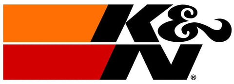 K&N logo in orange and red with black letters
