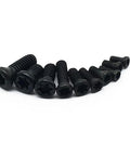 No Fuss Rock Solid Heavy Duty Carbide Insert Fixing Screw Set For CNC Lathe Tool Holders with various sizes arranged.