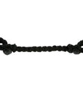 Slobber Bar Curb Strap Nylon Braid Western Tack Black With Adjustable Fittings For Different Horse Sizes, Ideal For Roping