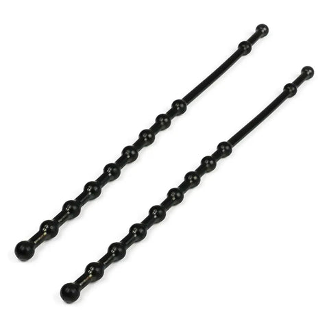Twenty Pack Heavy Duty Fire Extinguisher Strap Replacement Mounts For Work Trucks RVs And Vans Keep Your Emergency Gear Locked Up Tight Rugged Trucker Approved Compatible 860 862 Bungee Clips, black bungee straps.