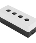 Heavy Duty Rugged Weatherproof Switch Box for 22 mm Push Buttons Industrial ABS Control Enclosure With Sealing Rubber Strip